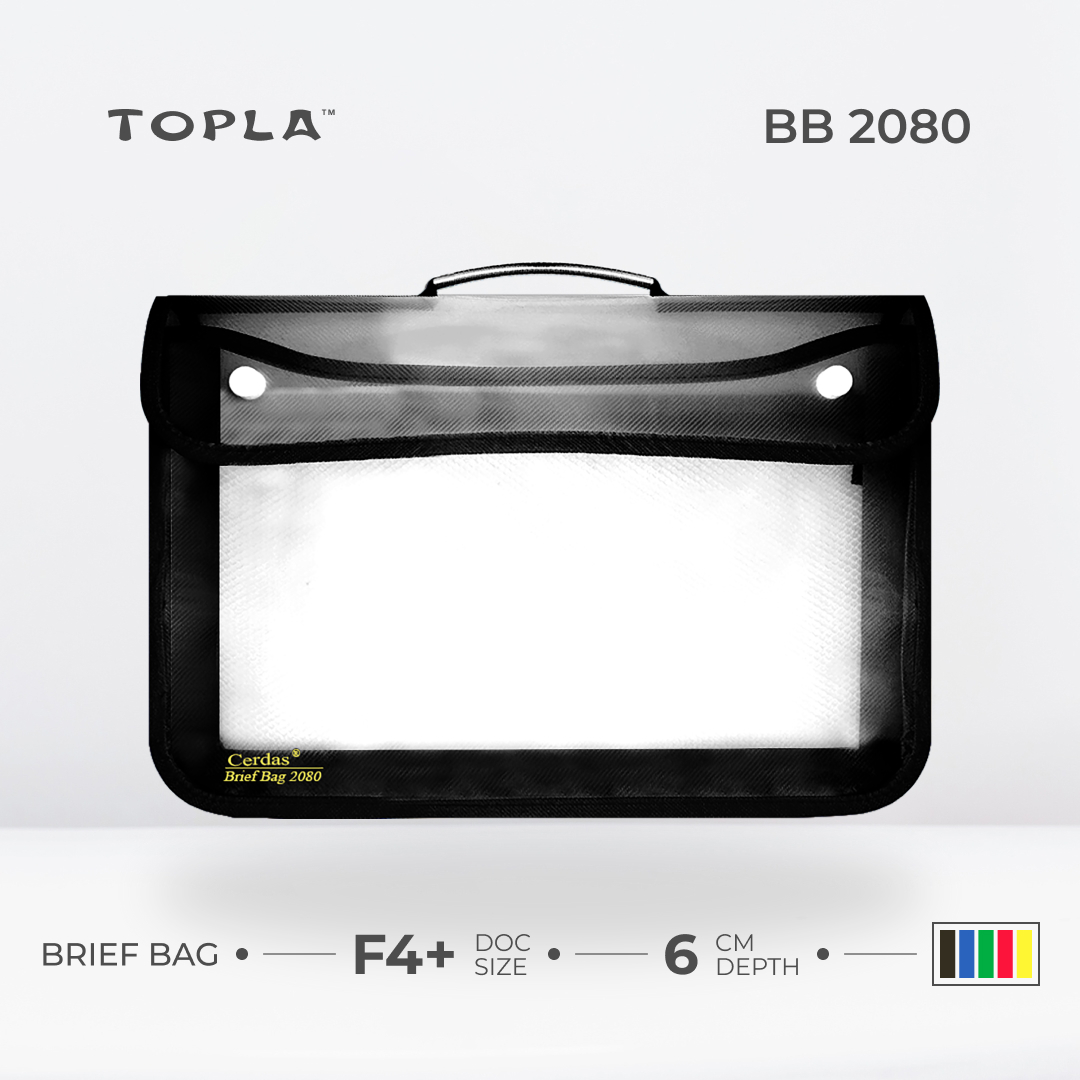 Brief Bag 2080 | Tas Dokumen F4 by Topla