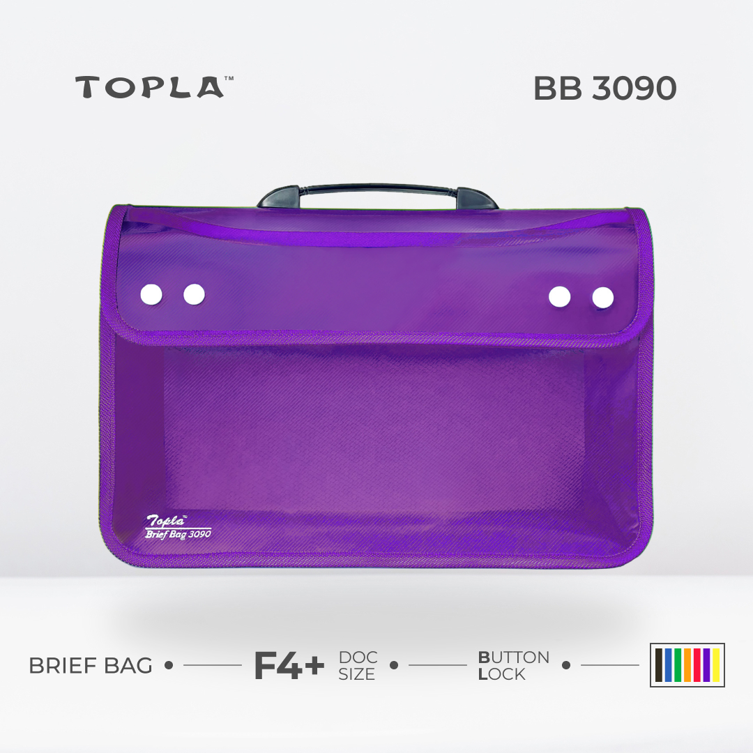 Brief Bag 3090 | Tas Dokumen F4 by Topla