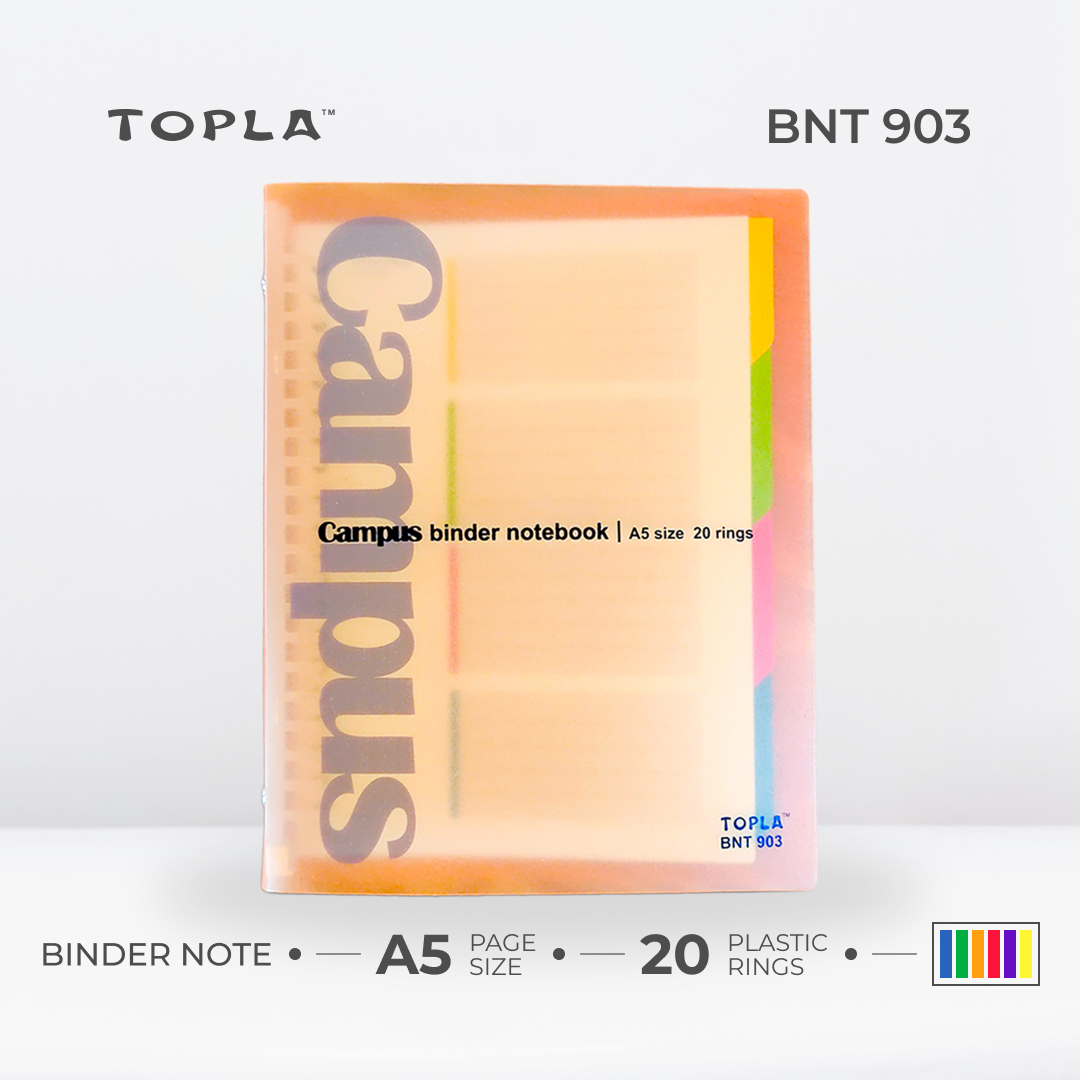 Binder Note 903 | Binder Notebook A5 by Topla