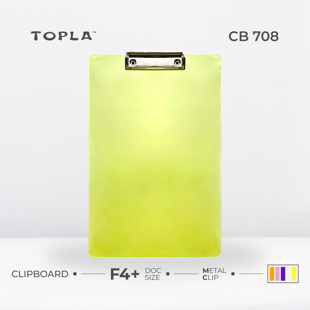 Clipboard 708 Transparan | Clipboard by Topla