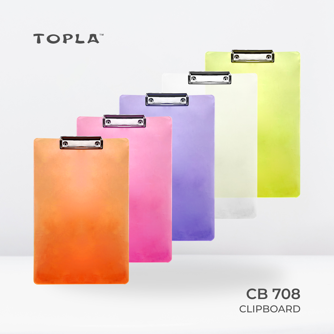 Clipboard 708 Transparan | Clipboard by Topla