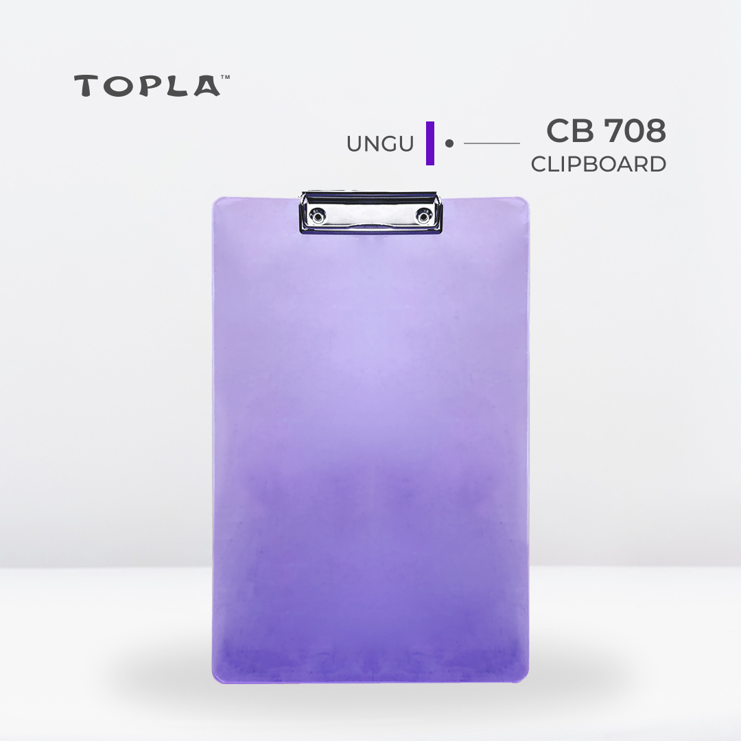 Clipboard 708 Transparan | Clipboard by Topla