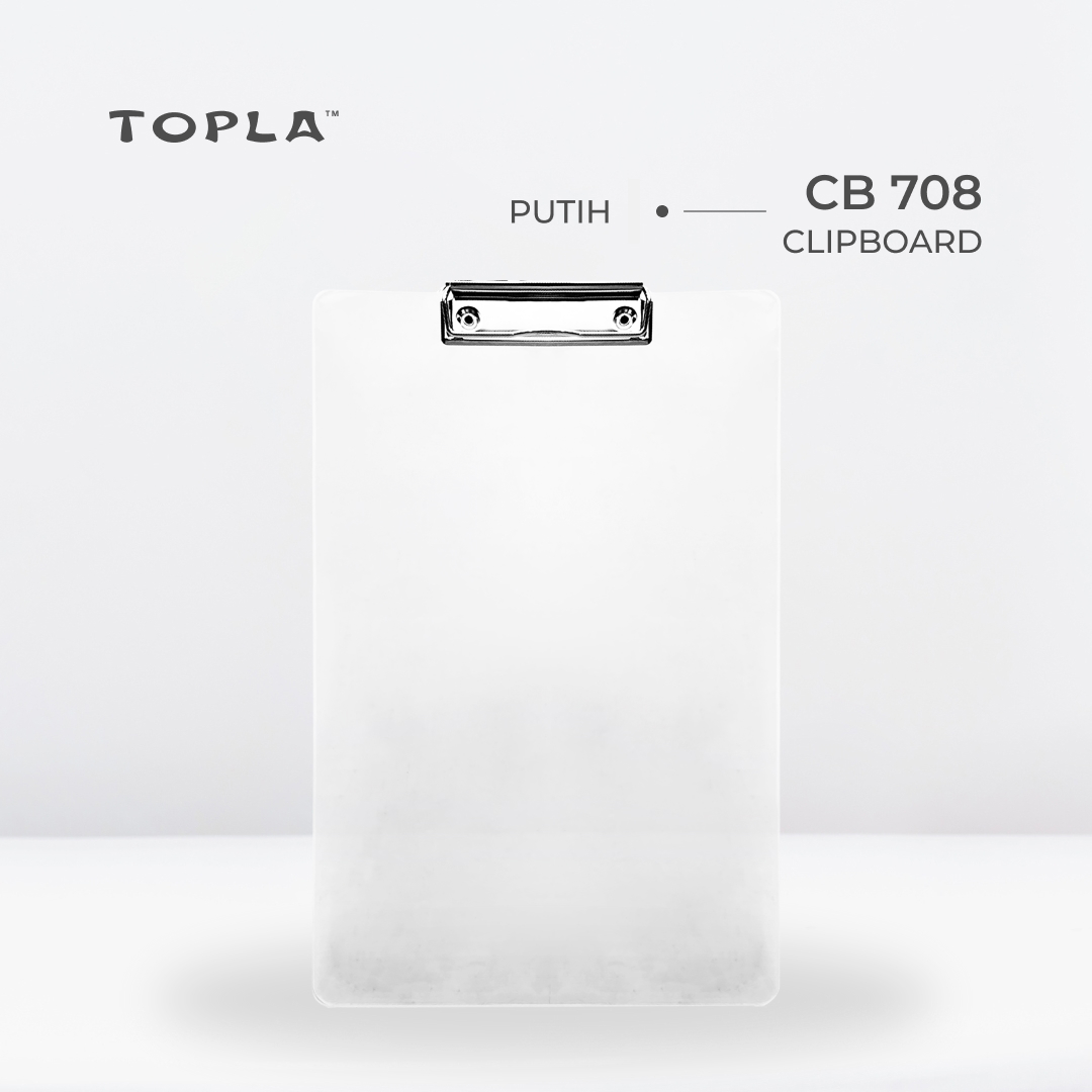 Clipboard 708 Transparan | Clipboard by Topla