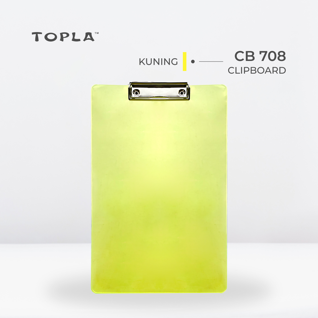 Clipboard 708 Transparan | Clipboard by Topla