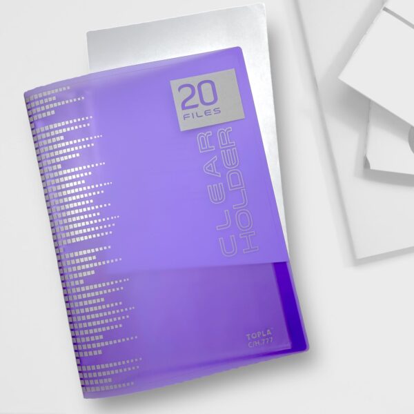 Clear Holder 777 20 Files