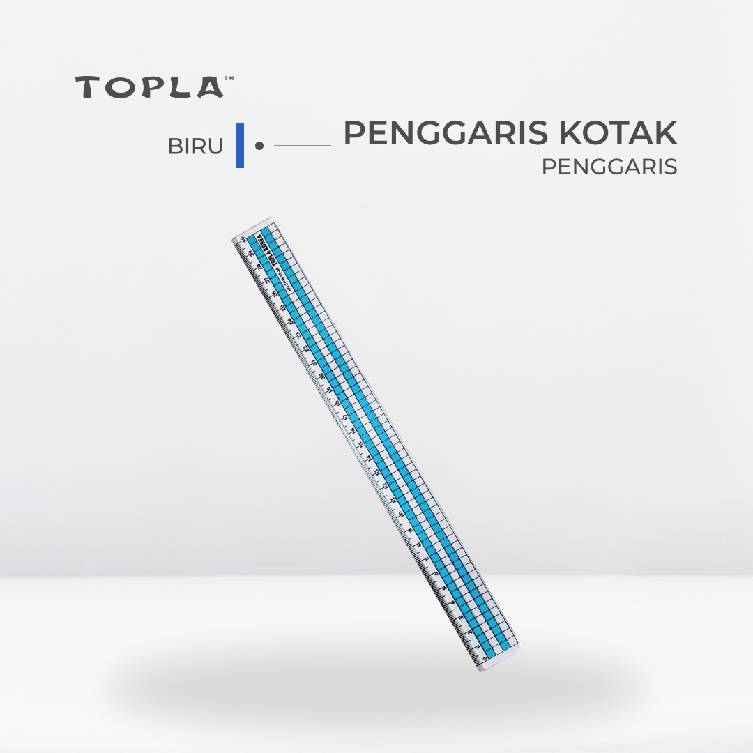 Garisan Motif Kotak | Penggaris by Topla