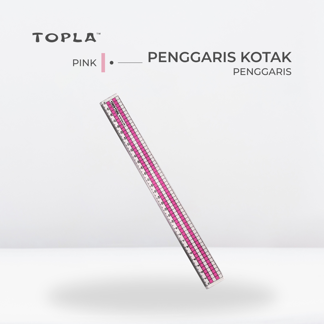 Garisan Motif Kotak | Penggaris by Topla
