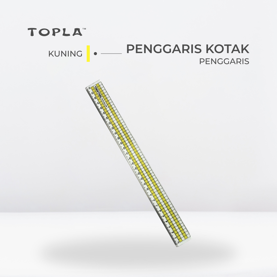 Garisan Motif Kotak | Penggaris by Topla