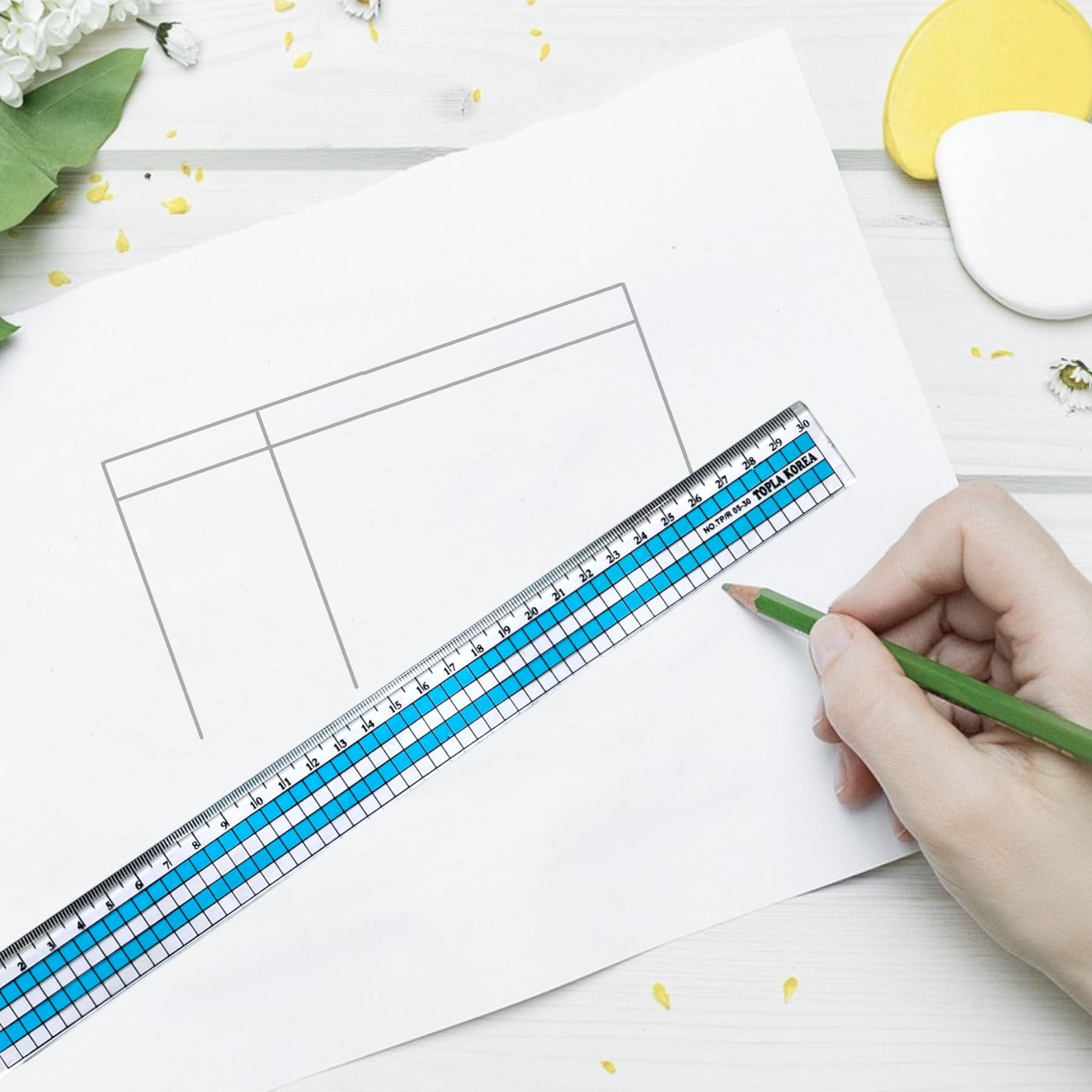 Topla Garisan Kotak Kotak - Image 6